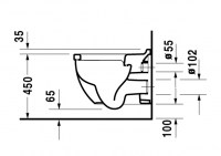 INODORO SUSPENDIDO STARCK-3 CONFORT DURAVIT